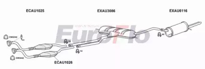 Система выпуска ОГ EuroFlo AUA424 2001A